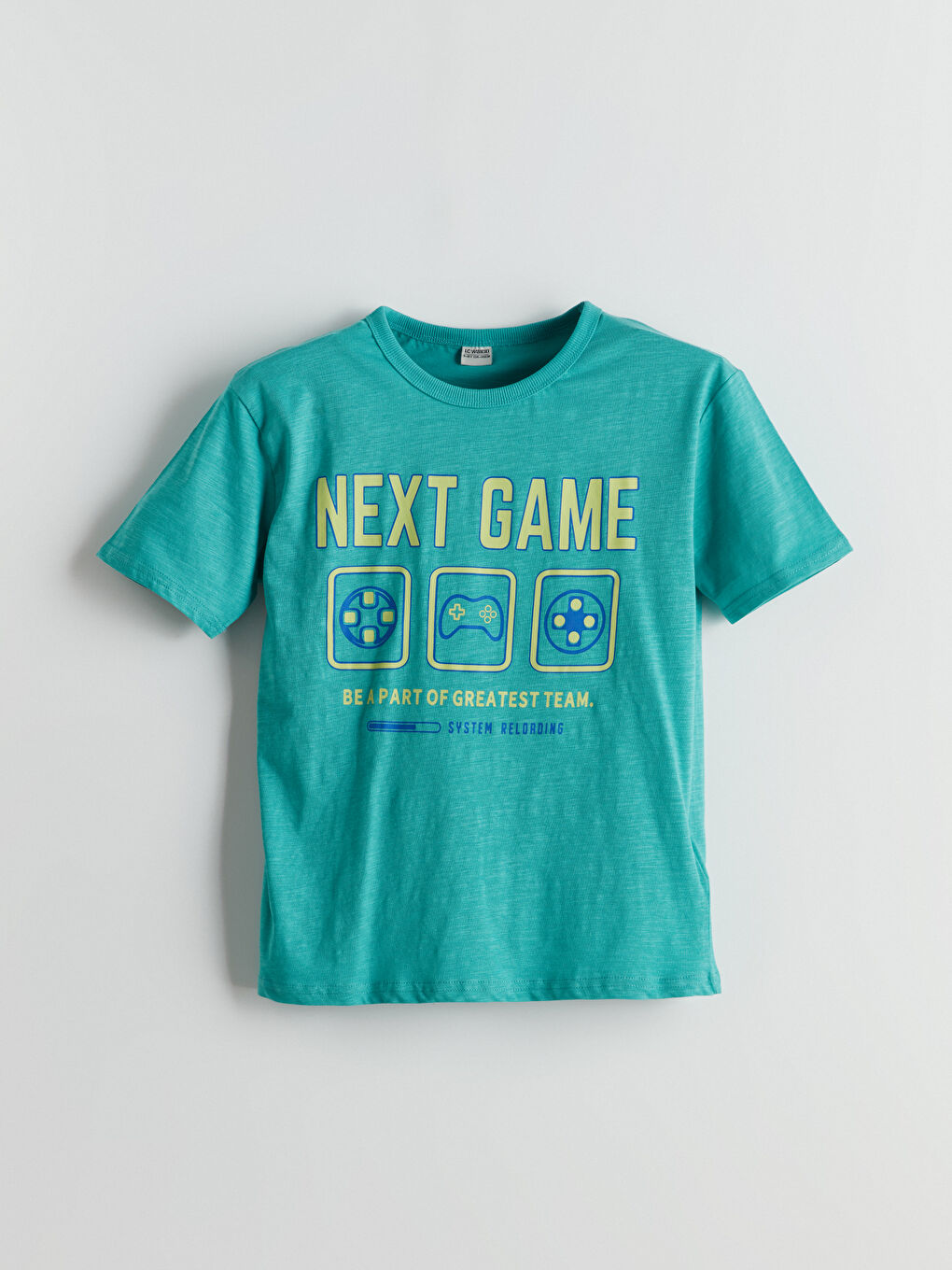 Crew Neck Boys' T-Shirt -S5DV44Z4-FKE