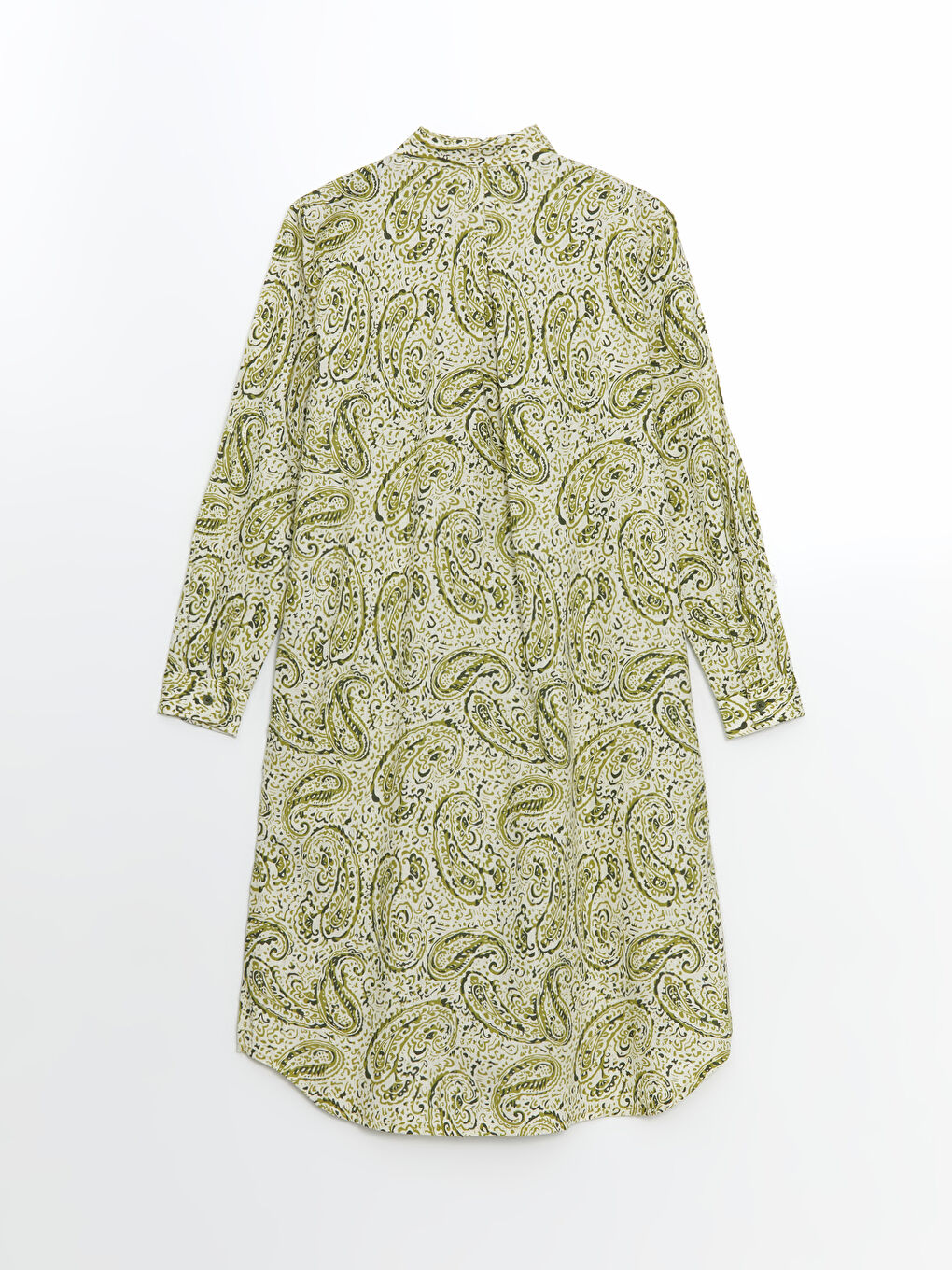 Patterned Women's Shirt Tunic -S5DV45Z8-LRR