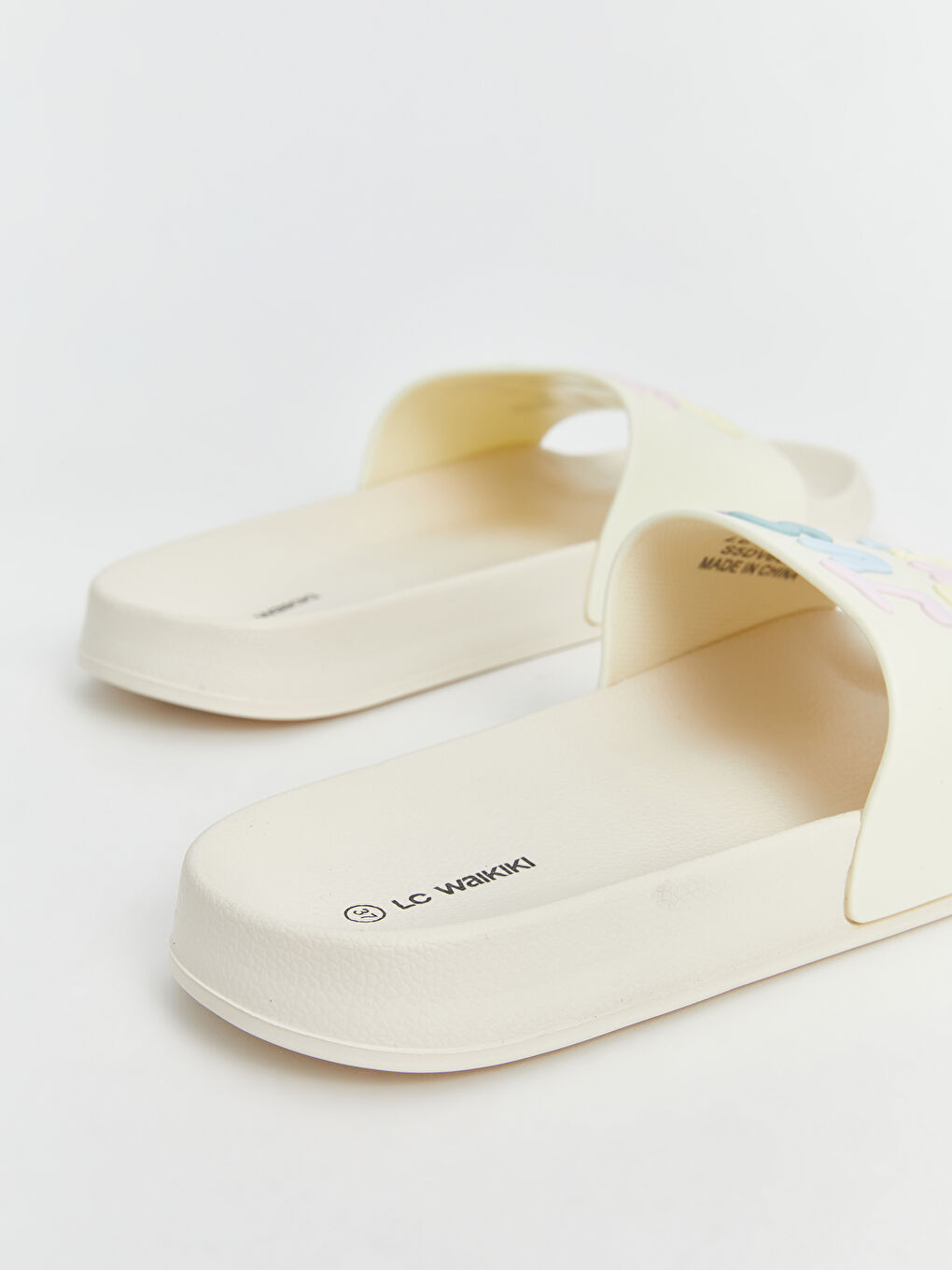 Single Band Printed Girls' Slippers -S5DV60Z4-YXD