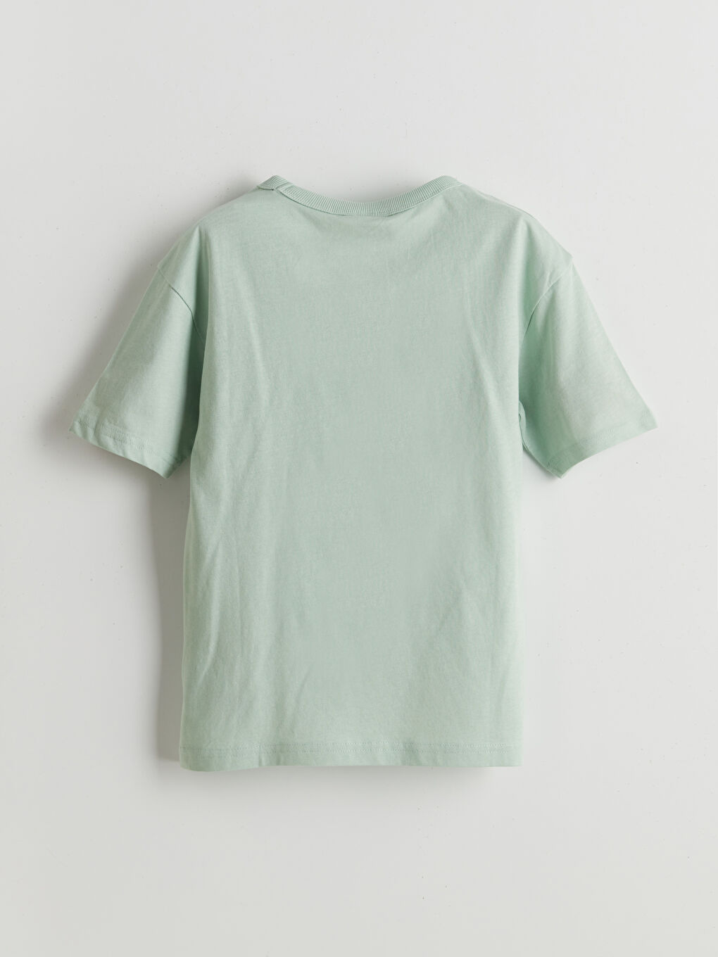 Crew Neck Printed Jersey Boys' T-Shirt -S5DV72Z4-G3H