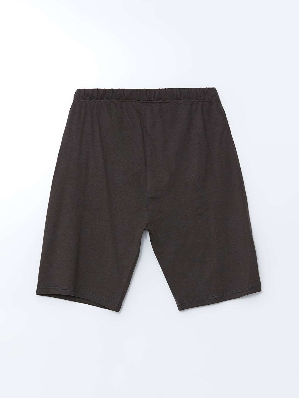 Antrasit Standart Kalıp Erkek Pijama Alt Şort-1