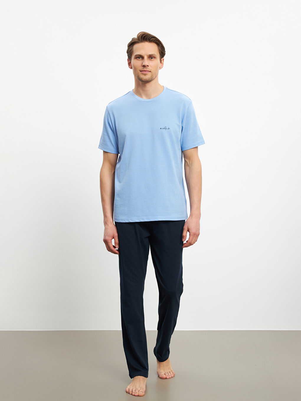 Regular Fit Men's Pyjama Set -S5DY03Z8-RFF