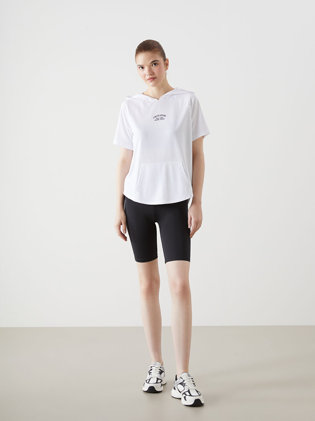 Women's Elastic Waist Short Leggings -S5DY17Z8-CVL