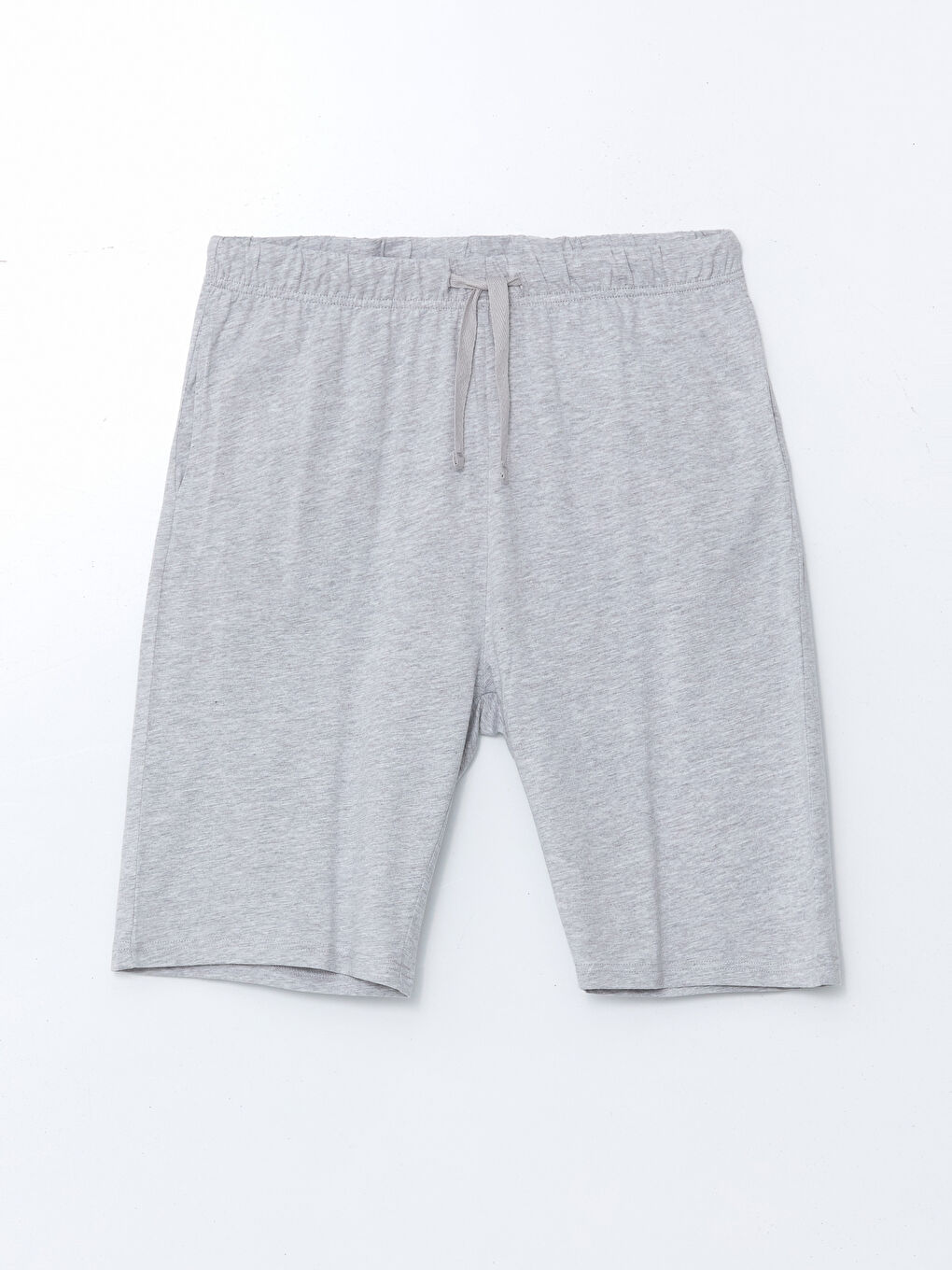 Gri Standart Kalıp Erkek Pijama Alt Şort