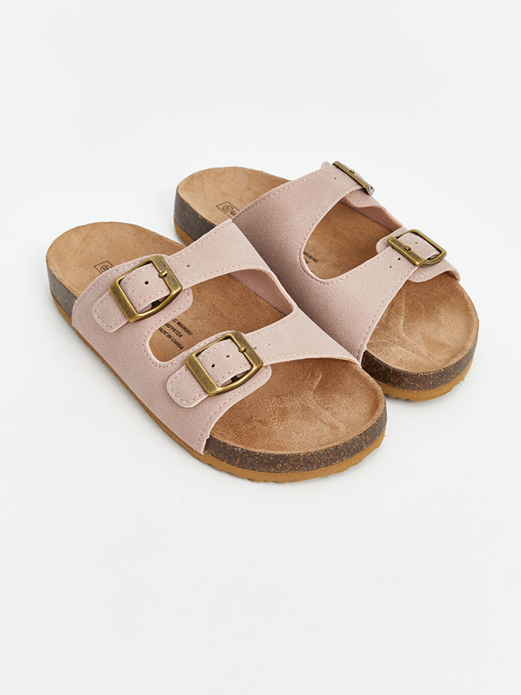 Faux Suede Girls' Slippers -S5DY67Z4-YHH