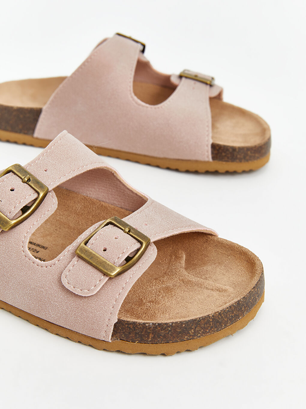 Faux Suede Girls' Slippers -S5DY67Z4-YHH