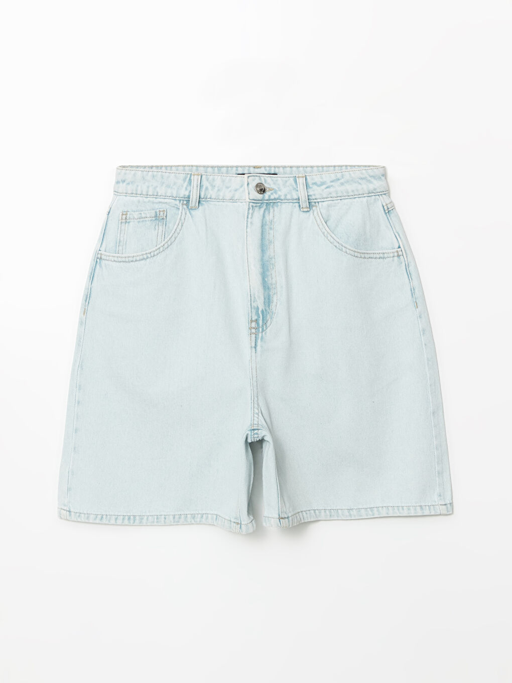 Regular Fit Women's Denim Shorts -S5EA00Z8-VYD