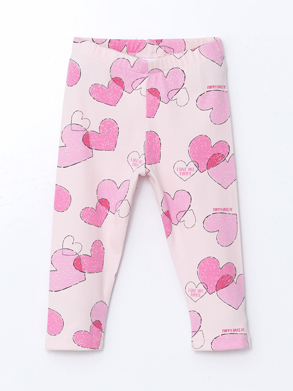Leggings Imprimés à Taille Élastiquée pour Filles