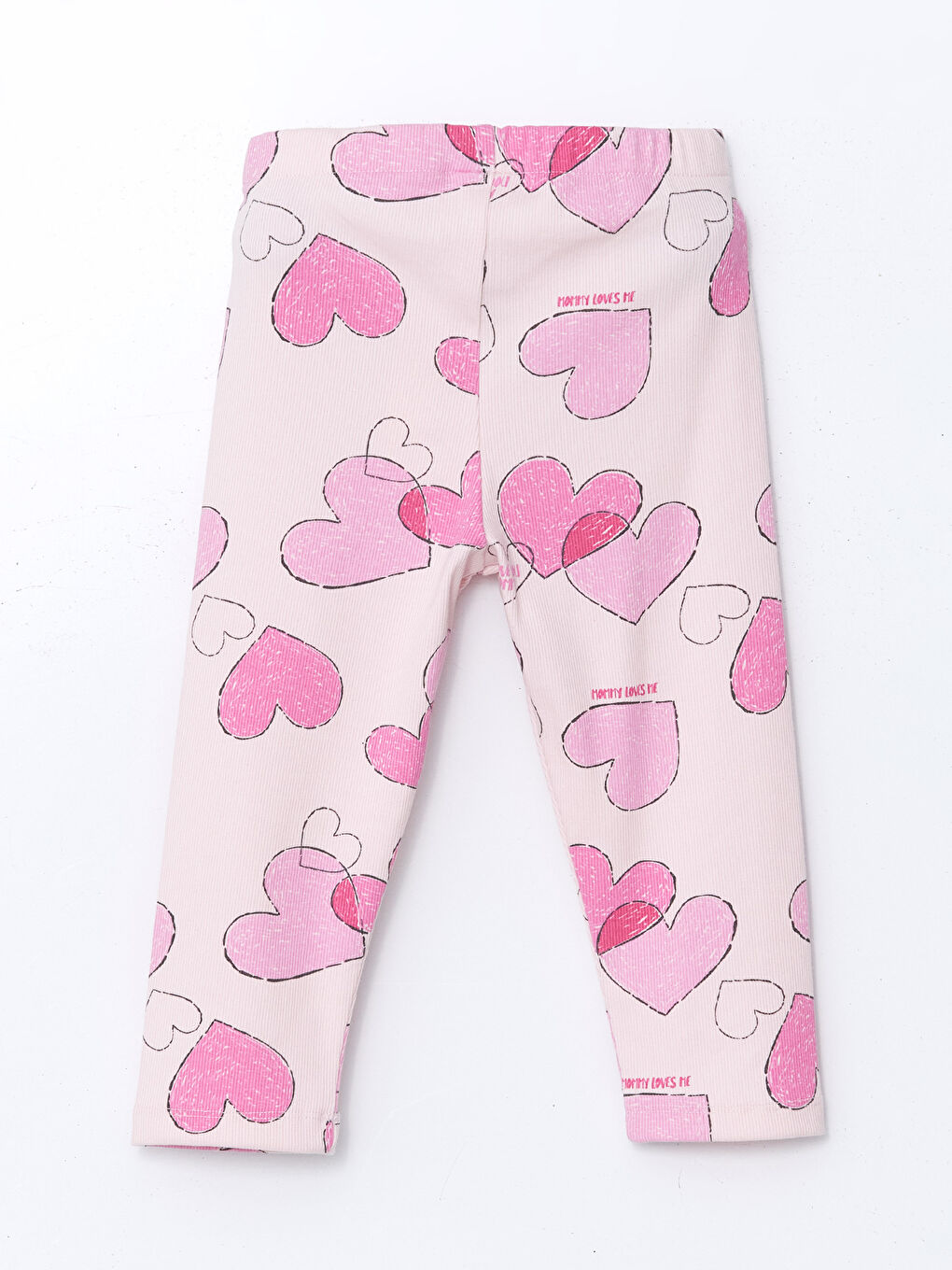 Leggings Imprimés à Taille Élastiquée pour Filles-1