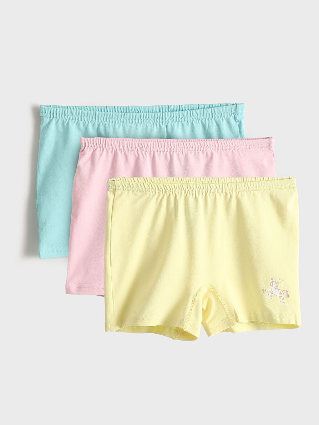 Printed Girls' Boxer 3-packs -S5EA37Z4-JH4