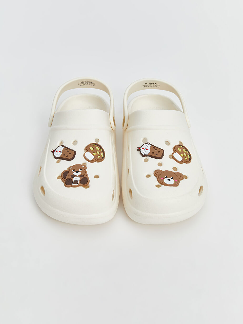 Printed Girls' Beach Sandals -S5EA80Z4-CR8