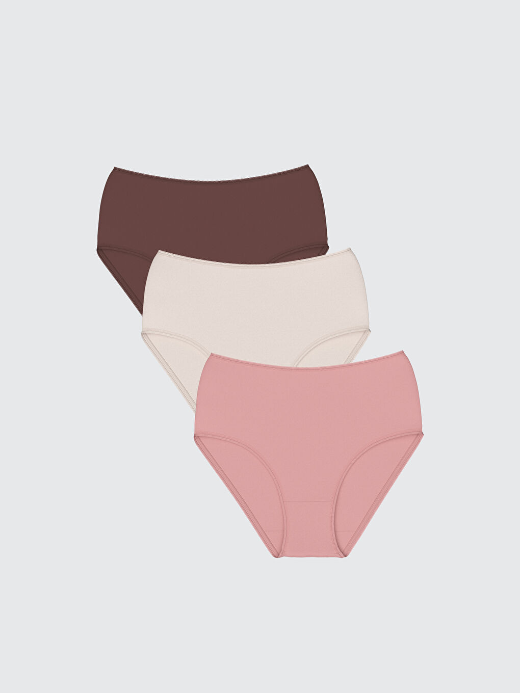 High waist Straight Classic Panties 3-Pack -S5EB08Z8-SCJ