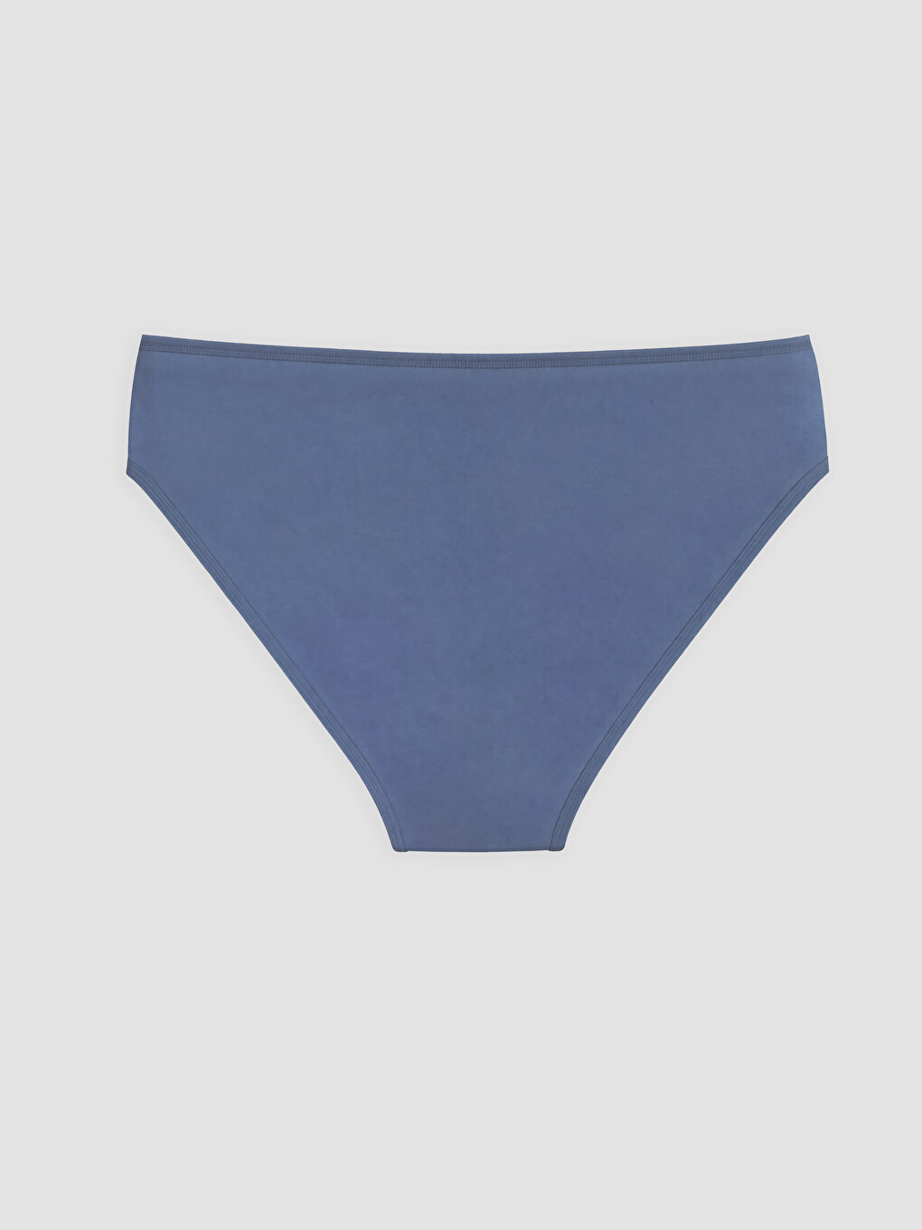 Mavi Düz Bikini Külot-1