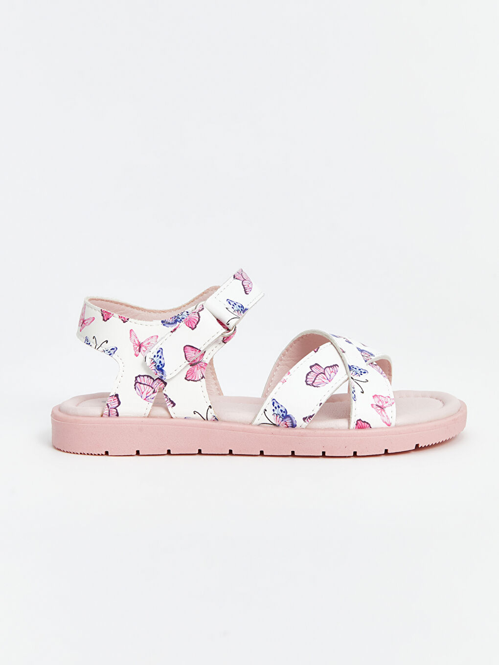 Butterfly Printed Girls' Sandals -S5EB15Z4-LU7