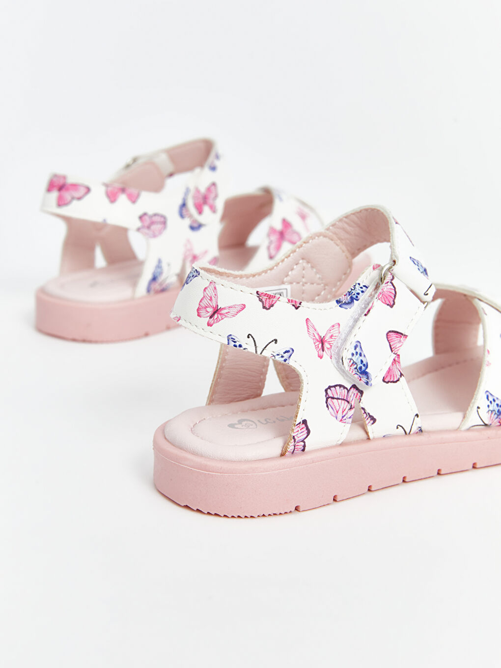 Butterfly Printed Girls' Sandals -S5EB15Z4-LU7