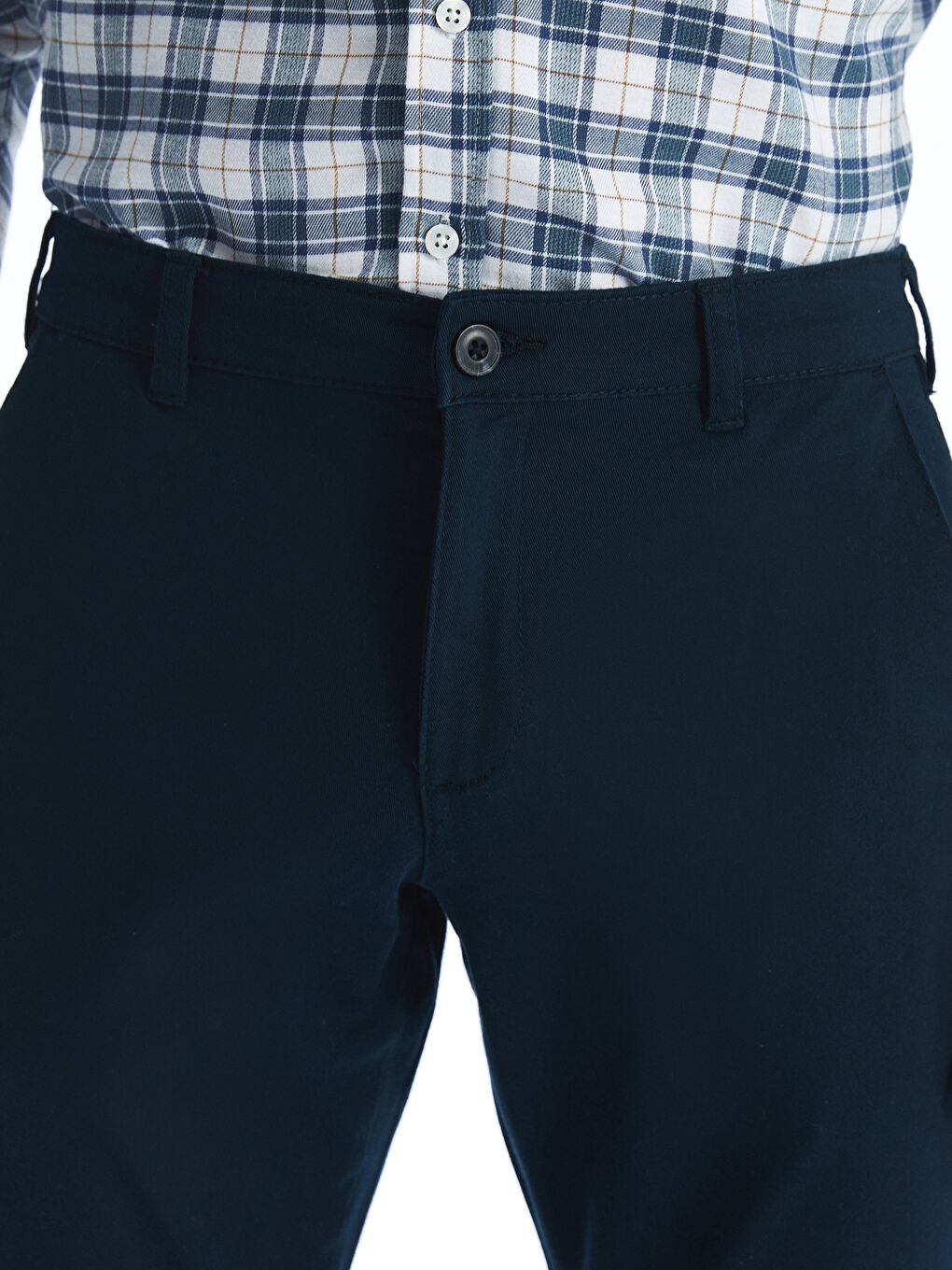 TAMNO PLAVA Chino pantalone Muškarci -S5EB39Z8-KN7