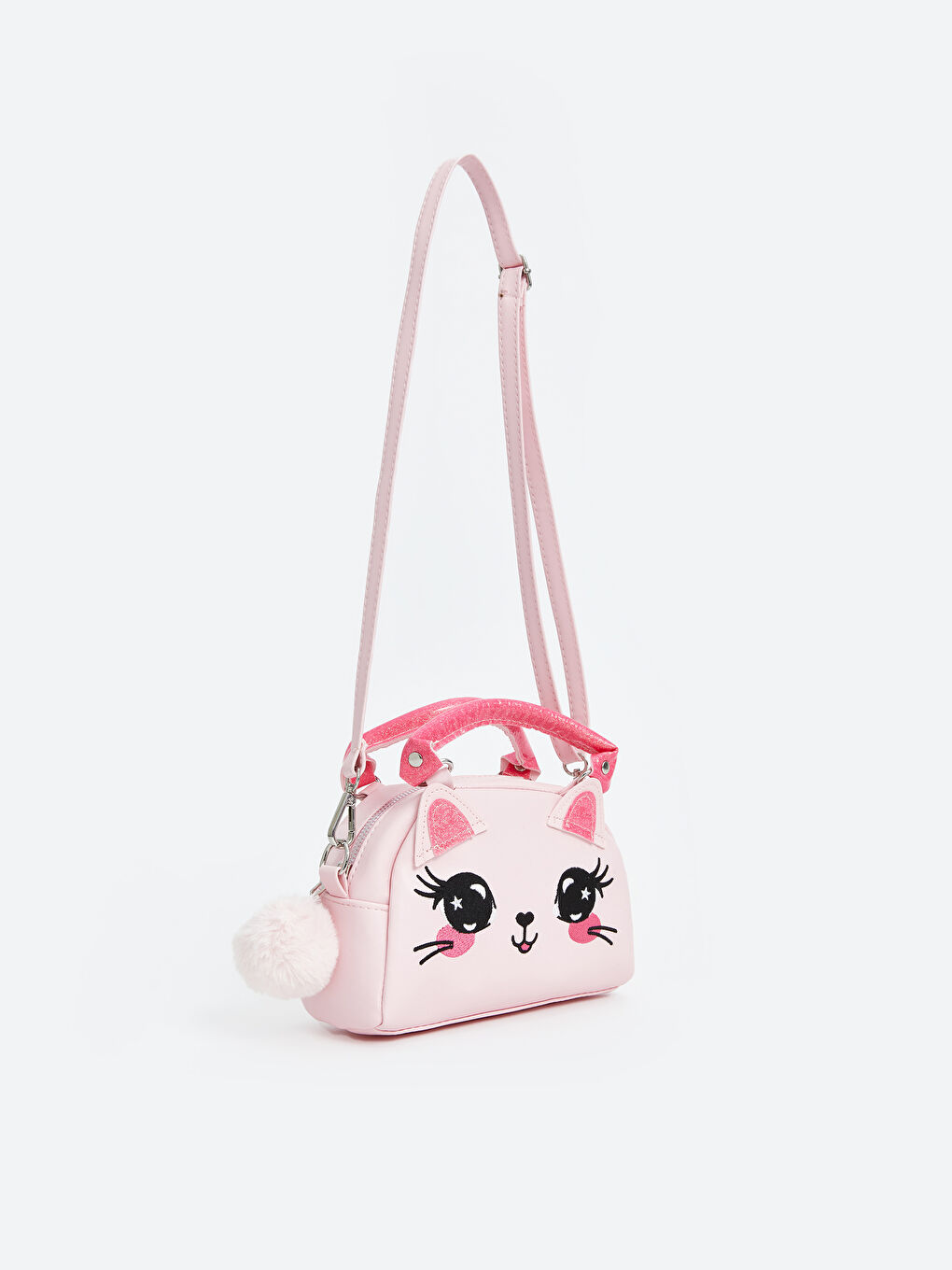 LCW ACCESSORIES Pembe Hayvan Figürlü Kız Çocuk Omuz Çantası