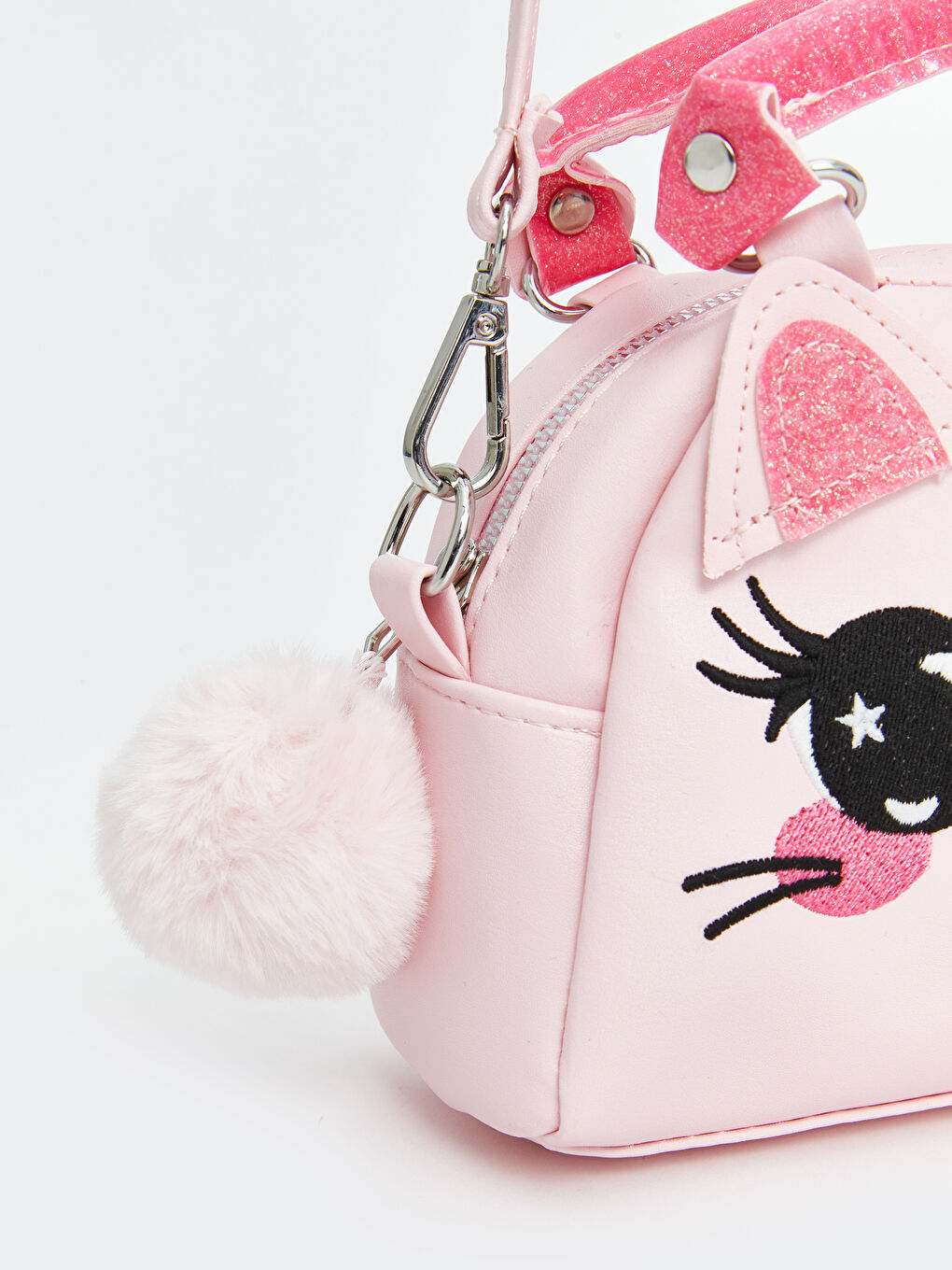 LCW ACCESSORIES Pembe Hayvan Figürlü Kız Çocuk Omuz Çantası - 1