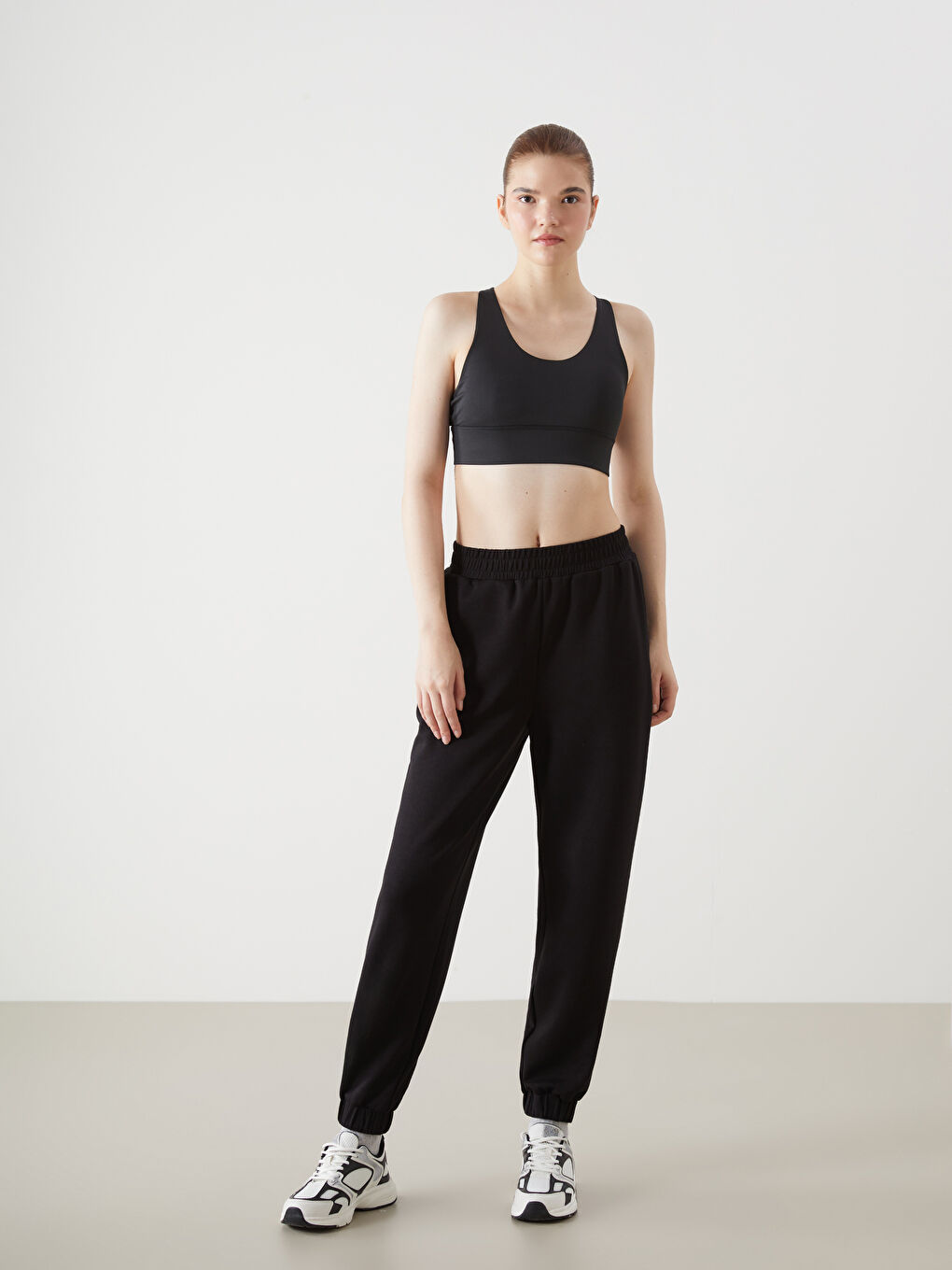 Non-Wired Non-Padded Plain Sports Bustier -S5EB44Z8-CVL