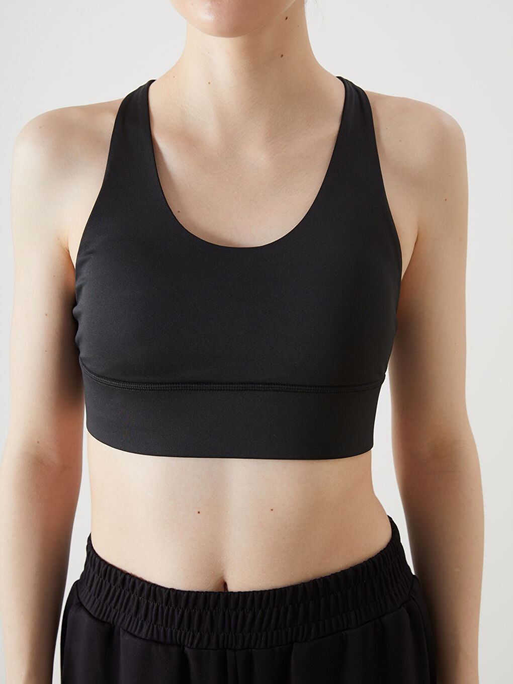 Non-Wired Non-Padded Plain Sports Bustier -S5EB44Z8-CVL