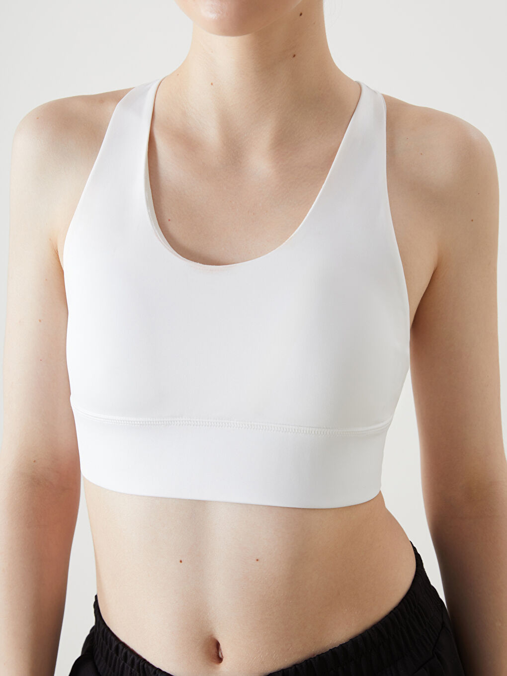 Non-Wired Non-Padded Plain Sports Bustier -S5EB44Z8-Q6K
