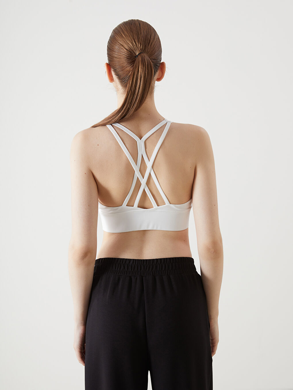Non-Wired Non-Padded Plain Sports Bustier -S5EB44Z8-Q6K