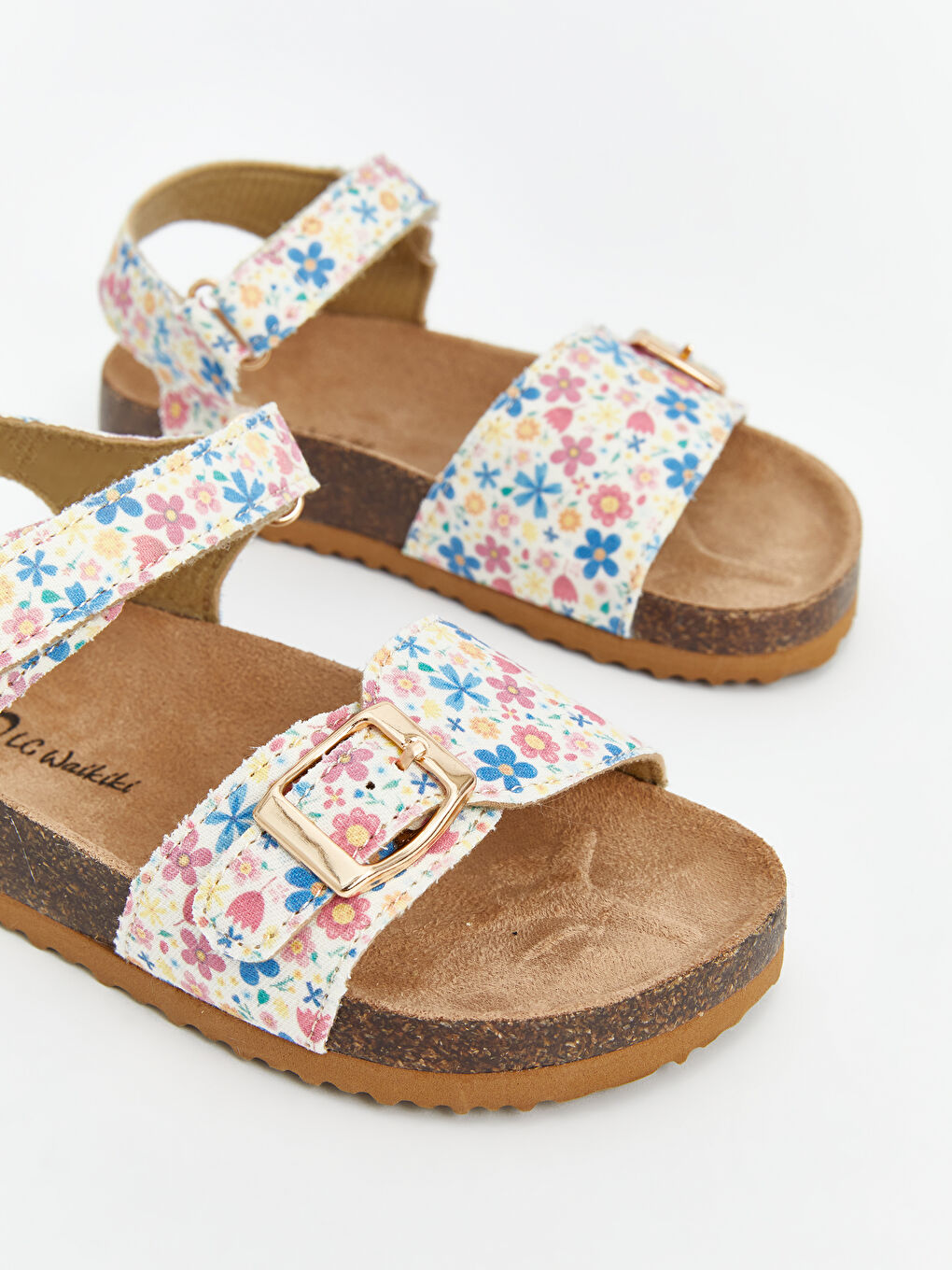 Floral Print Baby Girls' Sandals -S5EB46Z1-V1H