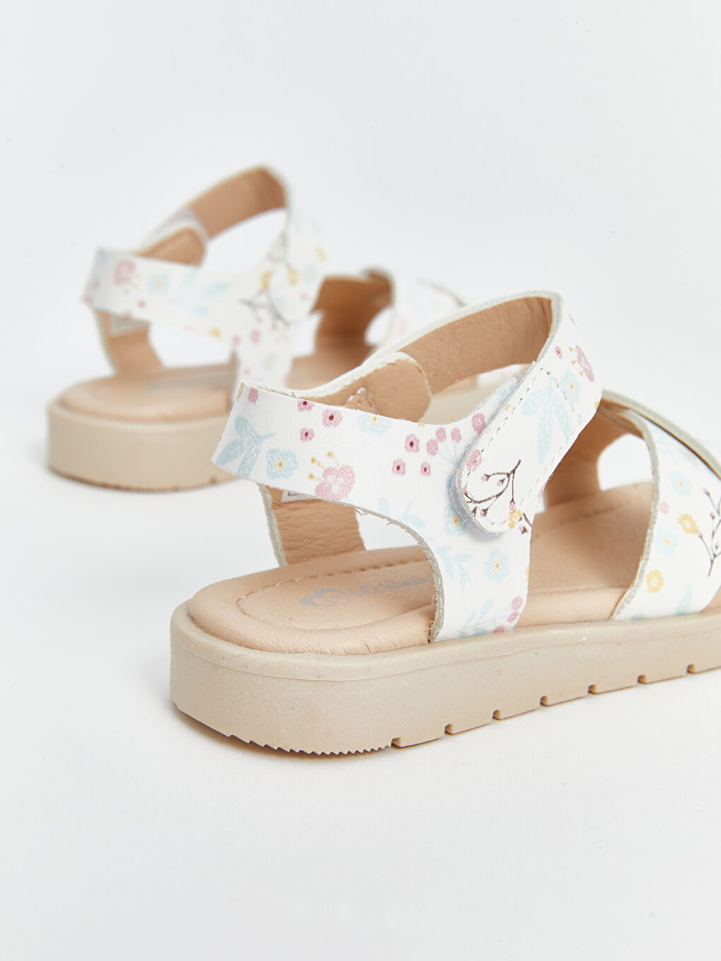 Floral Pattern Baby Girls' Sandals -S5EB59Z1-LU8