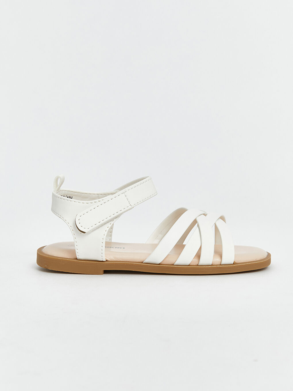 Leather Look Hook and Loop Girls Sandals -S5EB61Z4-Q6K