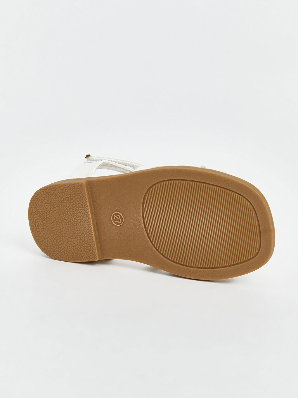 Leather Look Hook and Loop Girls Sandals -S5EB61Z4-Q6K