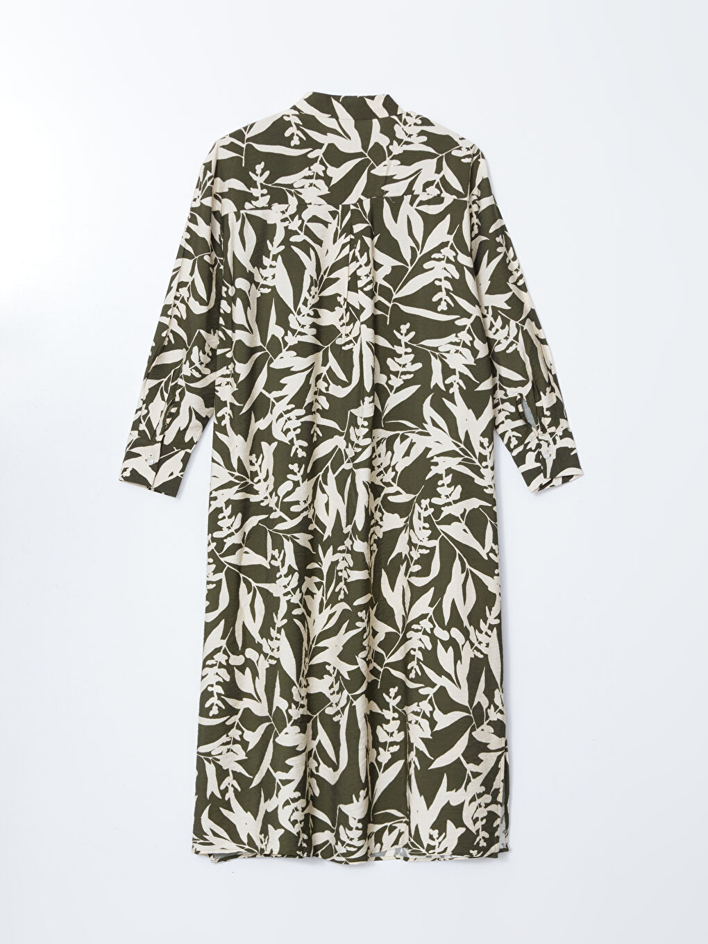 Floral Oversize Women's Shirt Dress -S5EC26Z8-LRR