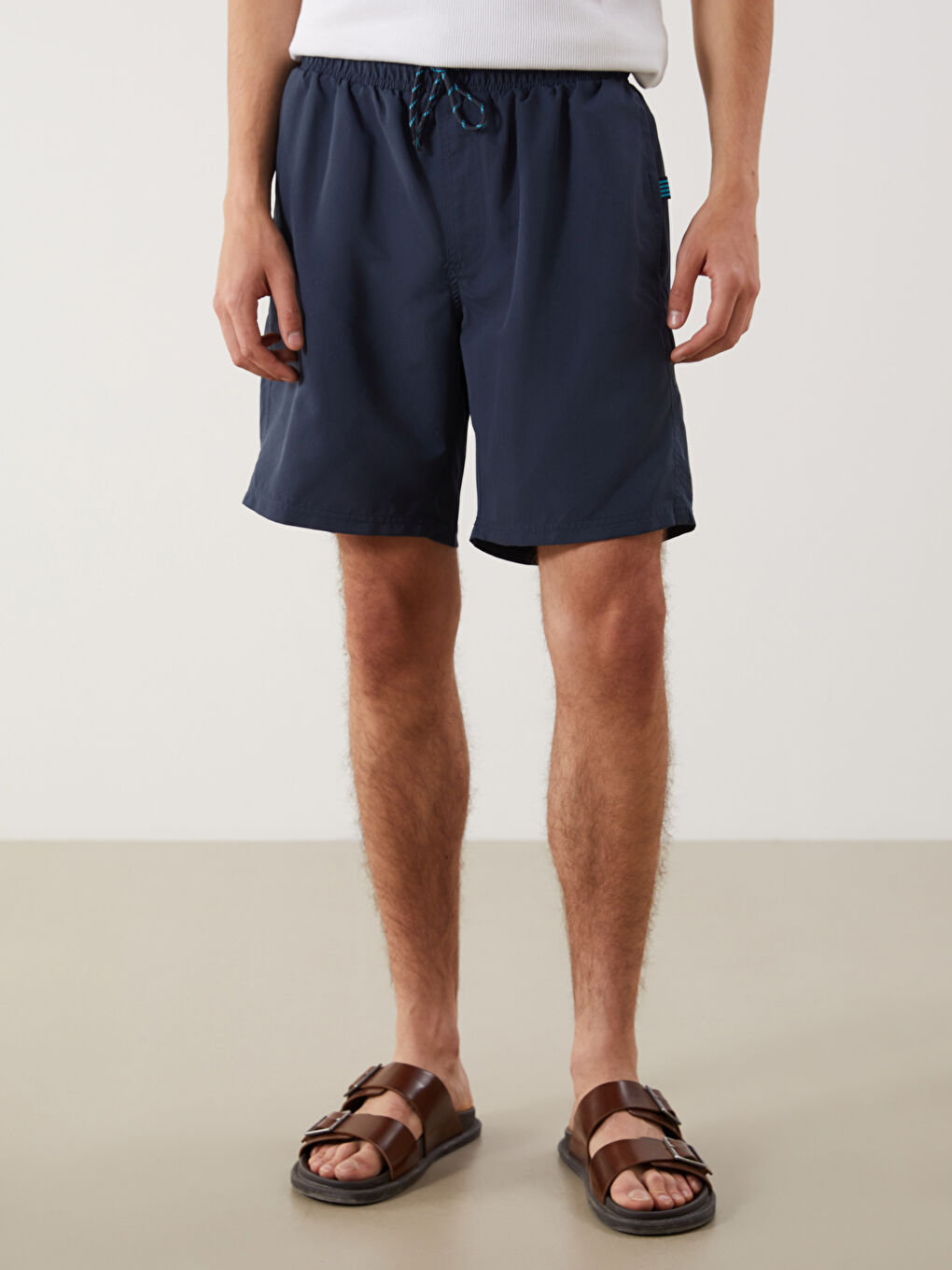 Short Length Basic Men's Swimming Shorts -S5EC43Z8-KAX