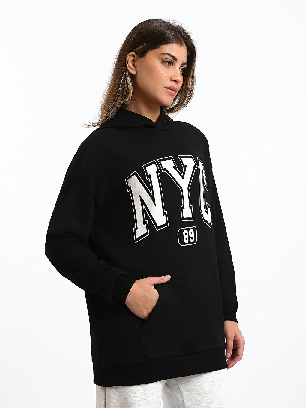 Printed Women's Hoodie-3