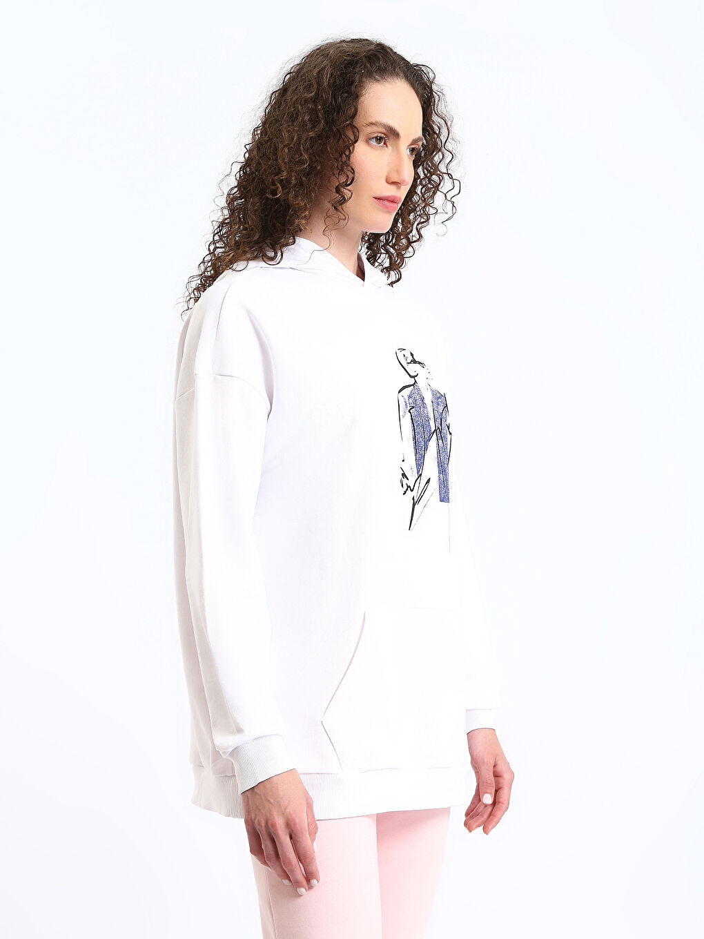 Printed Women's Hoodie-3