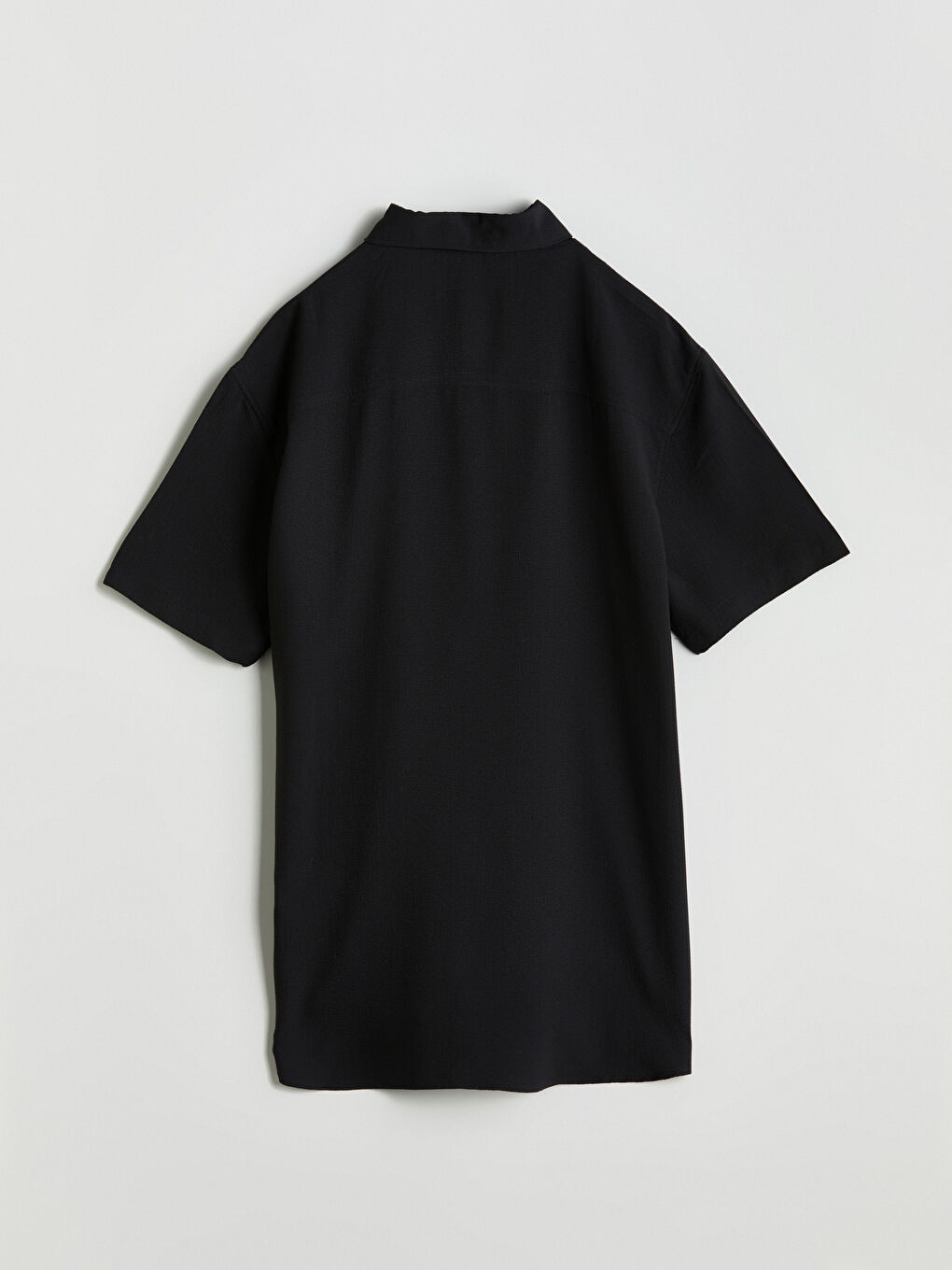 Regular Fit Short Sleeve Dobby Men's Shirt -S5EC58Z8-CVL