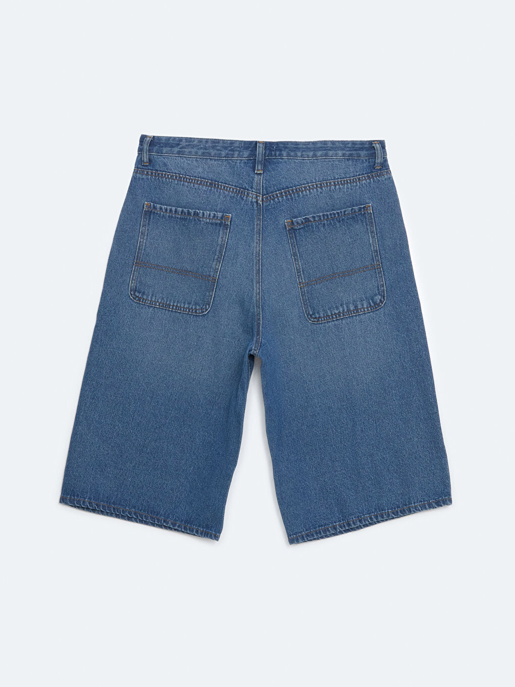 Relaxed Fit Men's Jean Shorts -S5EC62Z8-H45