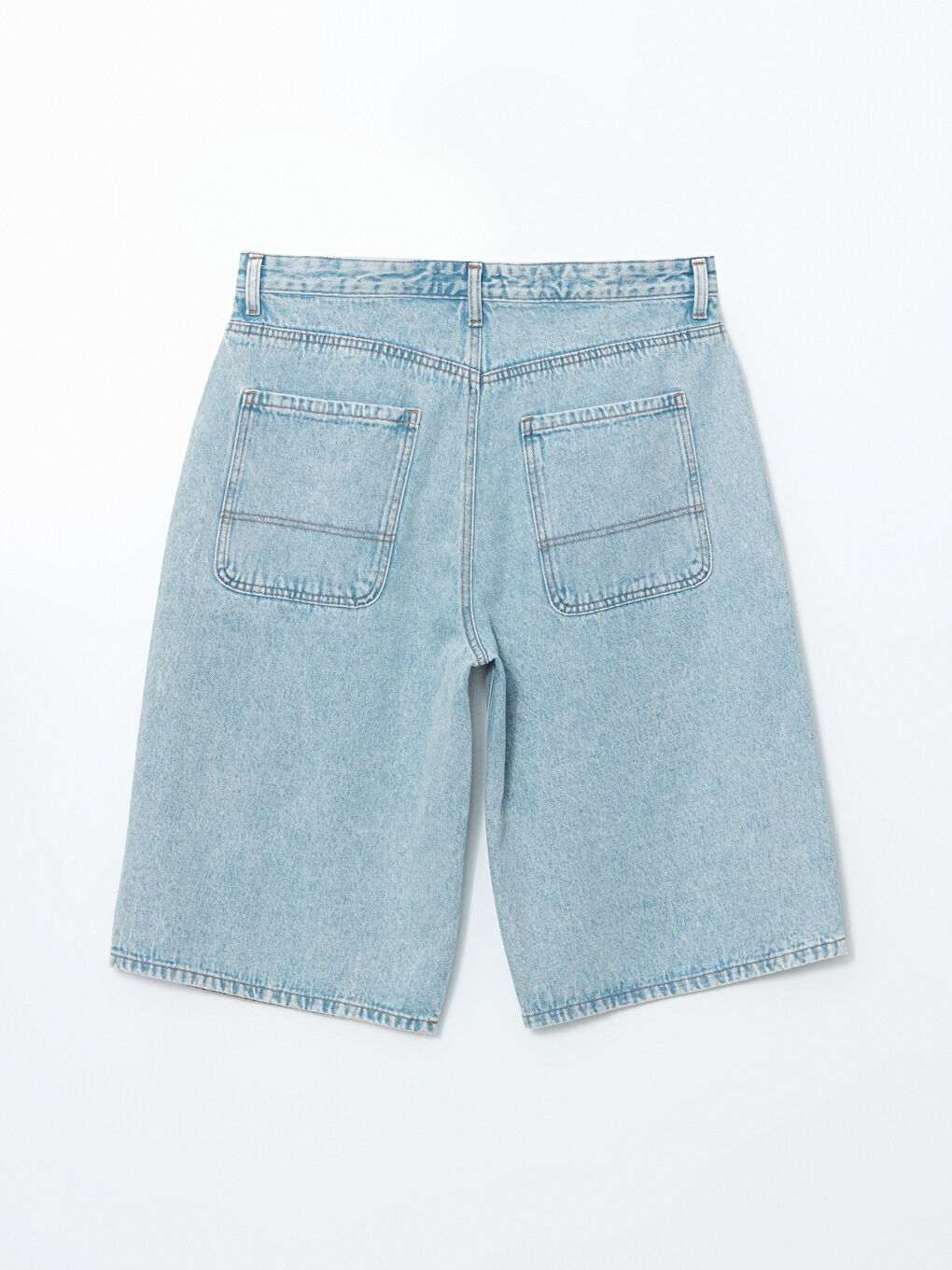 Relaxed Fit Men's Jean Shorts -S5EC63Z8-311