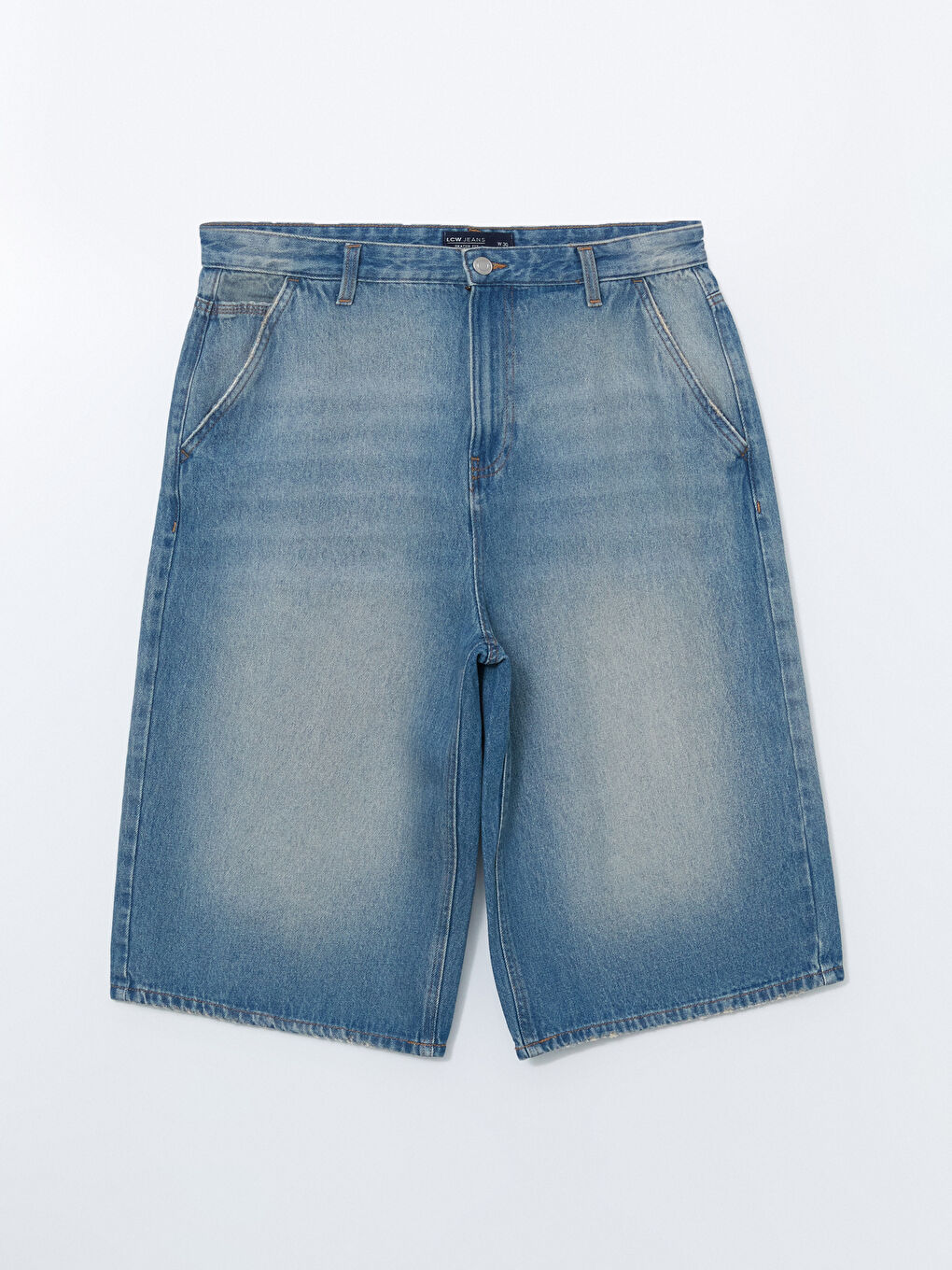 Relaxed Fit Men's Jean Shorts -S5EC64Z8-H45