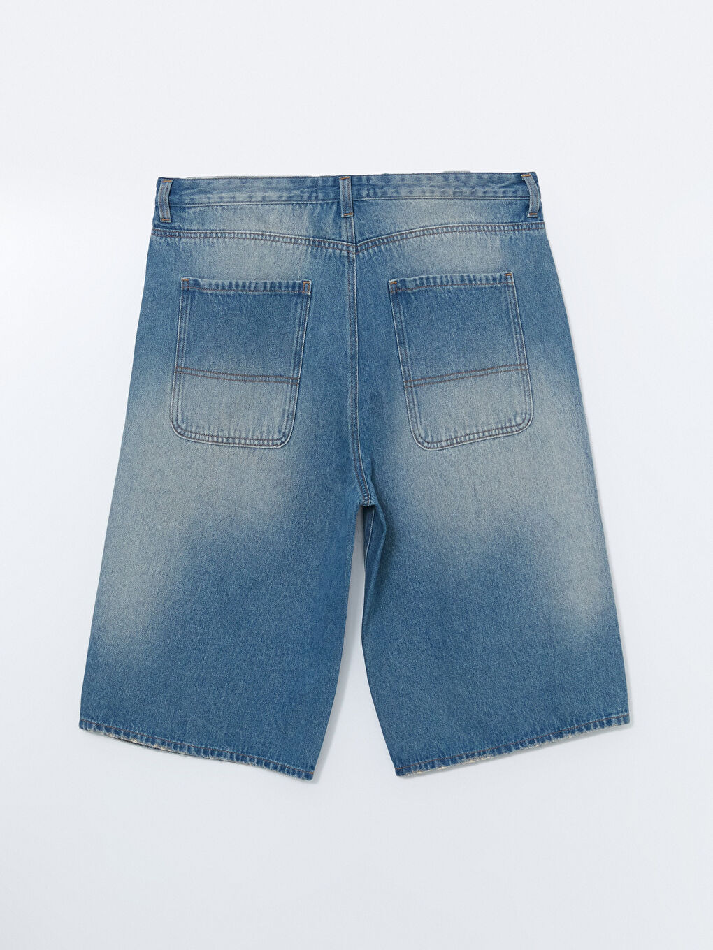 Relaxed Fit Men's Jean Shorts -S5EC64Z8-H45