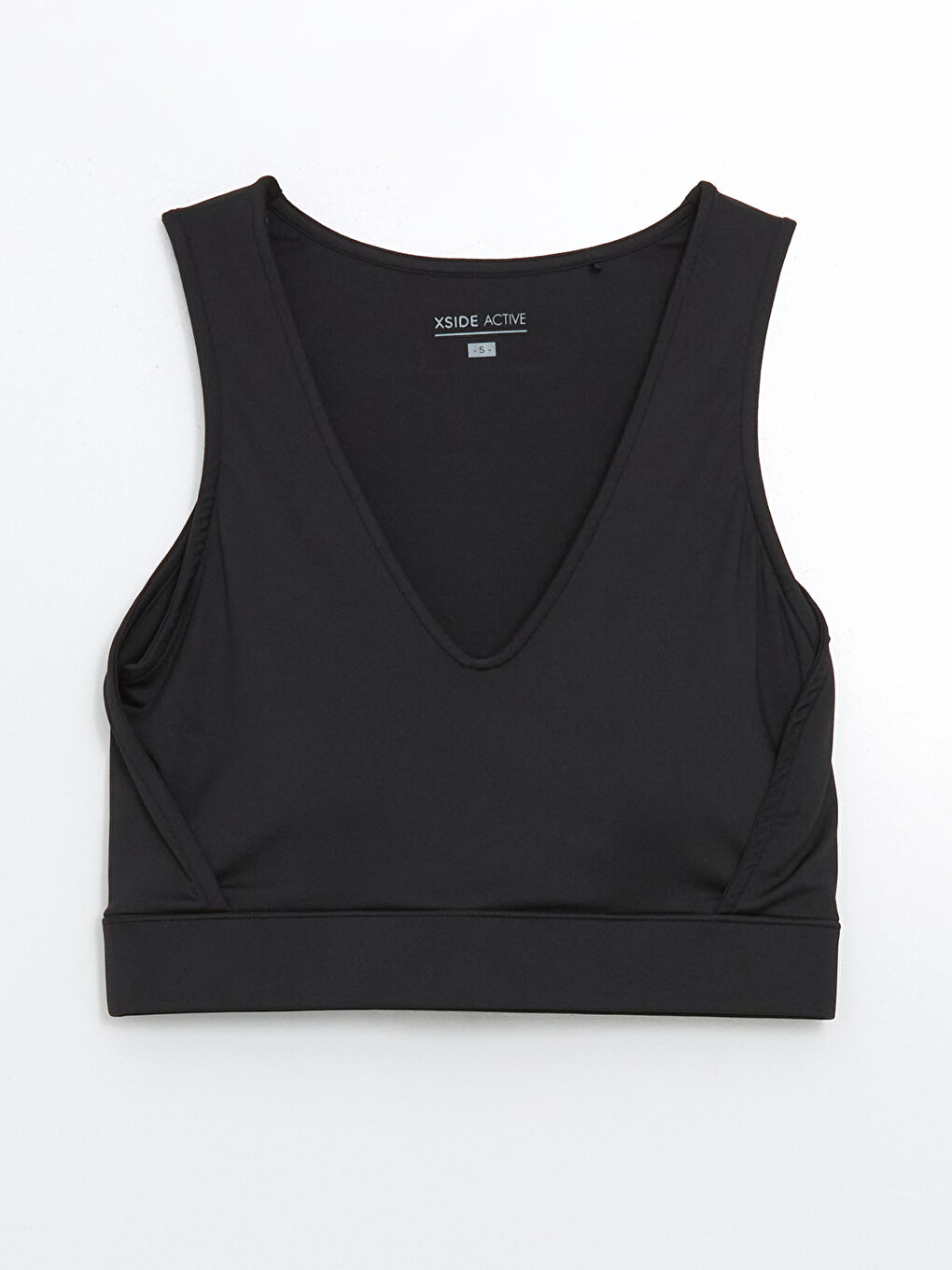 Non-Wired Non-Padded Plain Sports Bustier -S5EC84Z8-CVL