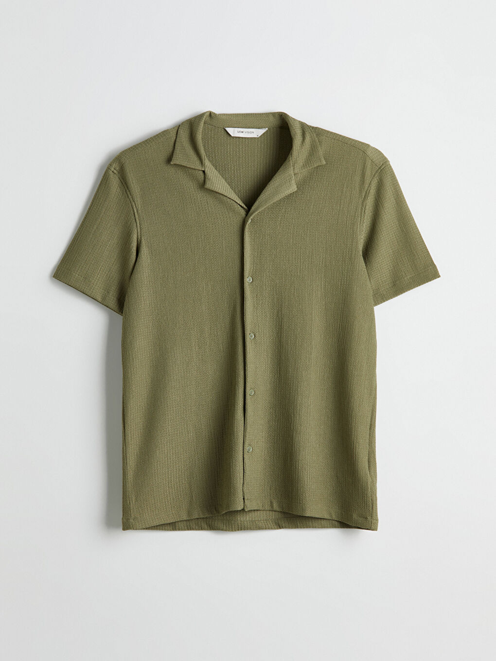 Regular Fit Short Sleeve Men's Shirt-4