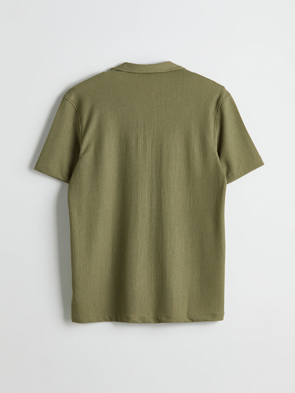 Regular Fit Short Sleeve Men's Shirt-5