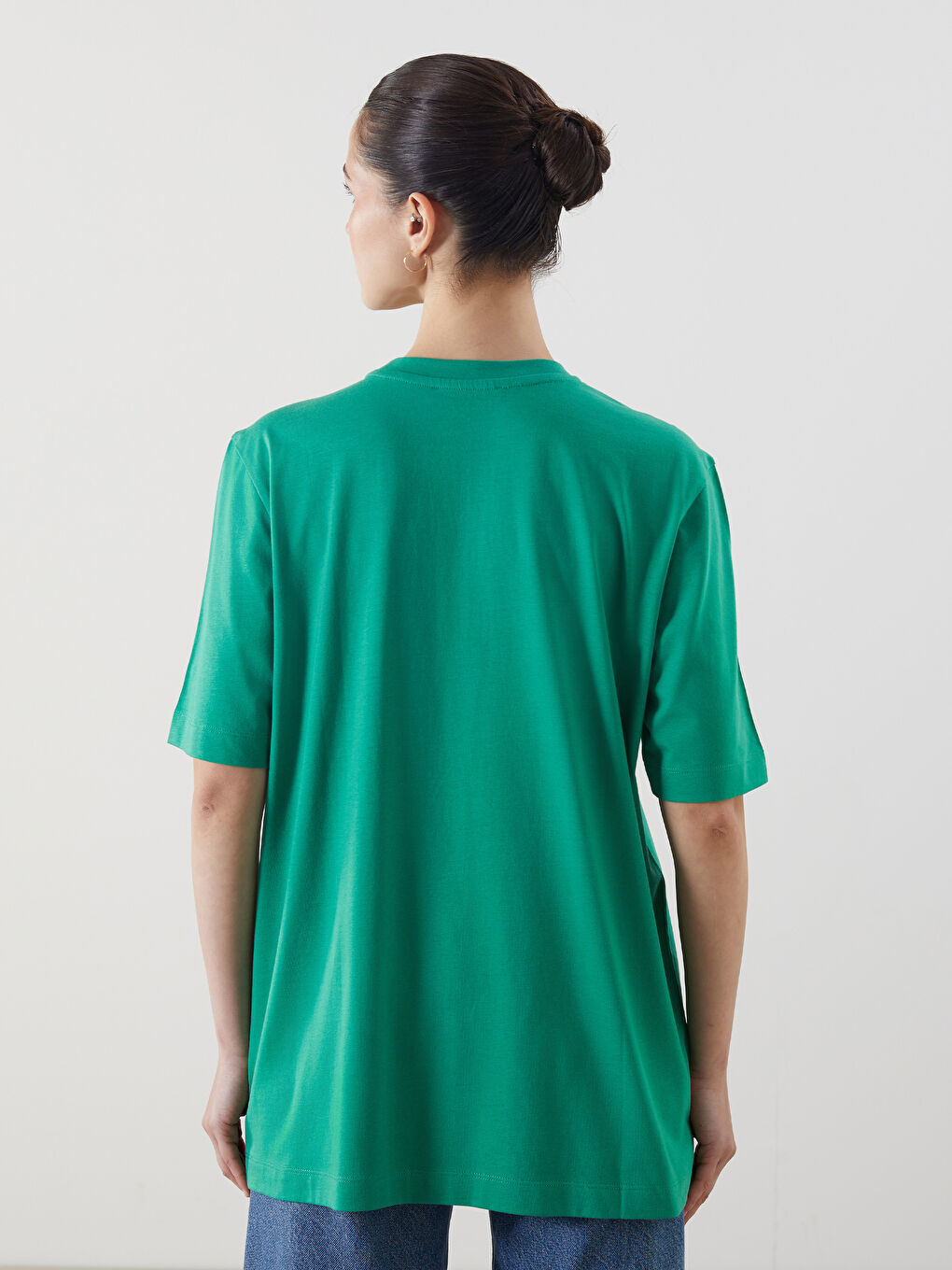 T-shirt pour Femmes à Col Rond Imprimé New York-3