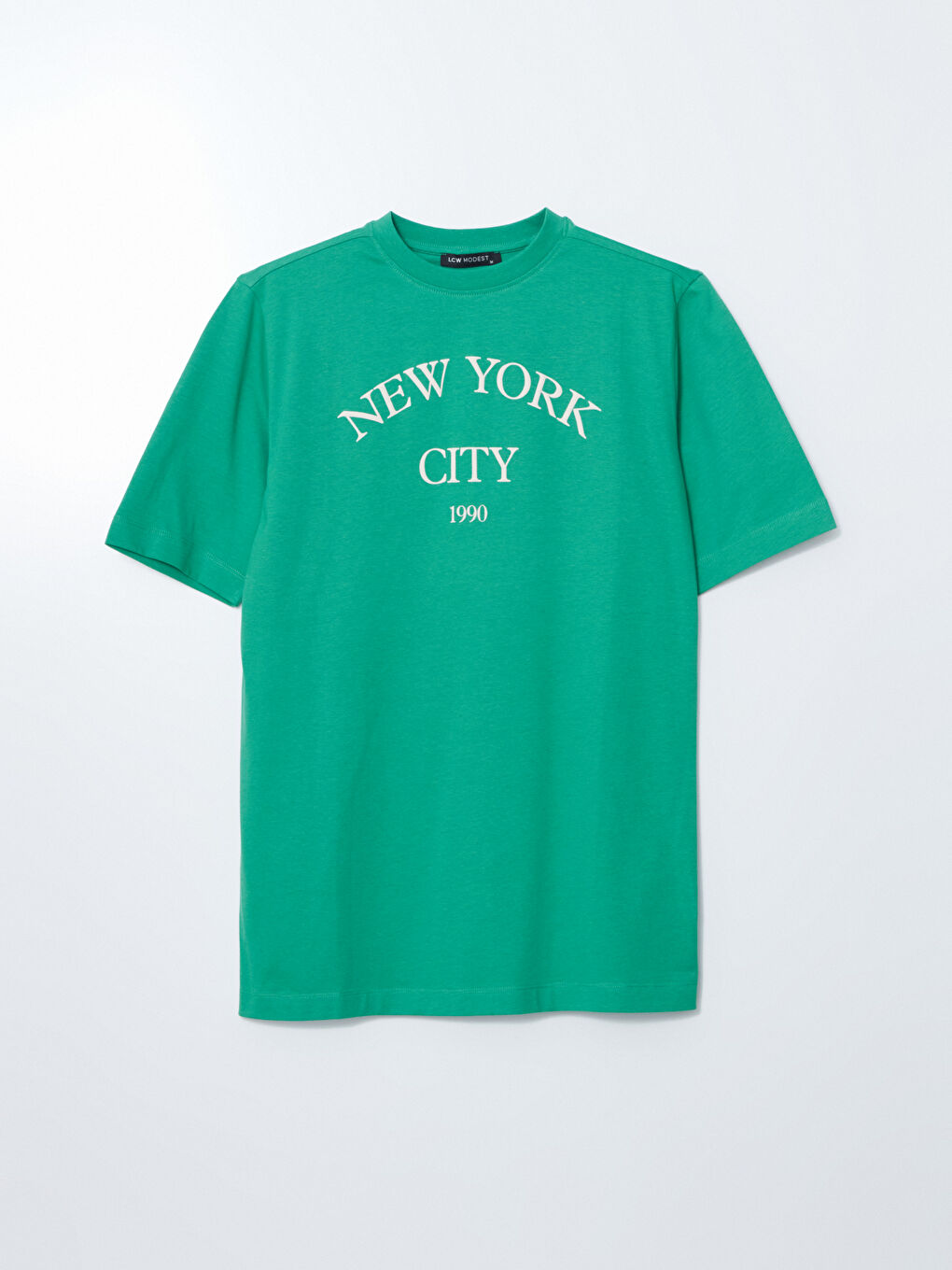 T-shirt pour Femmes à Col Rond Imprimé New York-4
