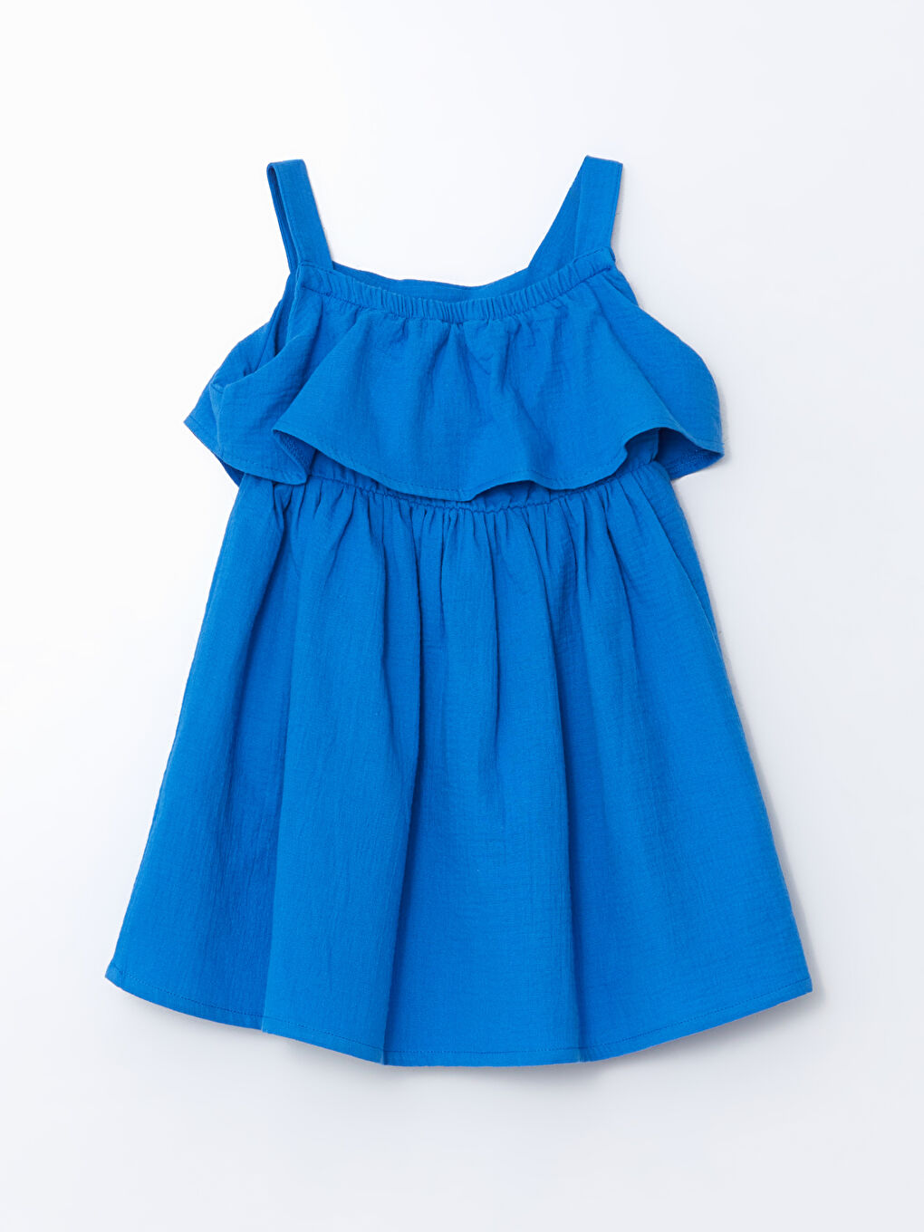 Square Neck Girls' Dress -S5ED16Z1-H0U