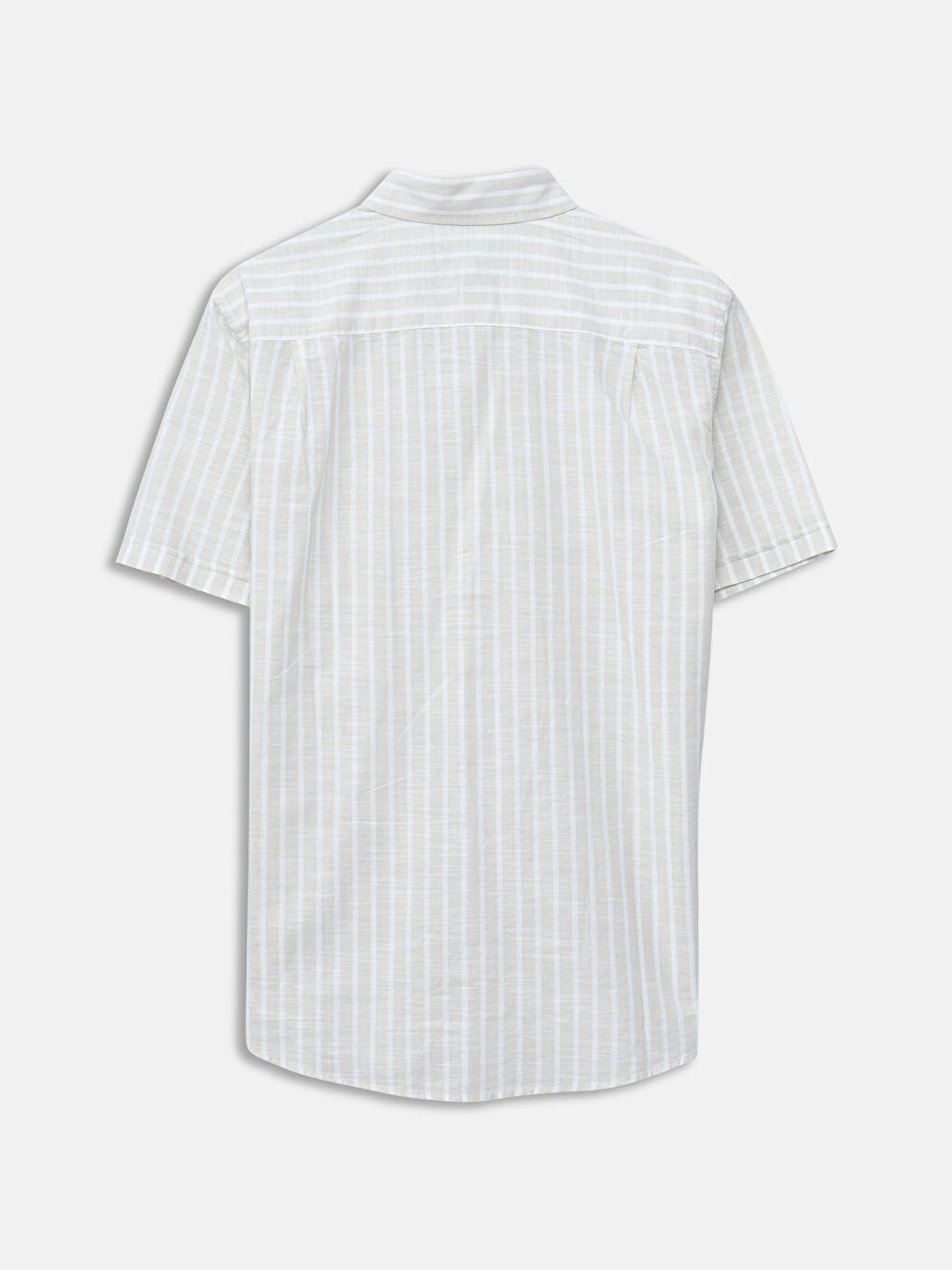 SOUTHBLUE Regular Fit Kısa Kollu Çizgili Poplin Erkek Gömlek -S5ED22Z8-LJX