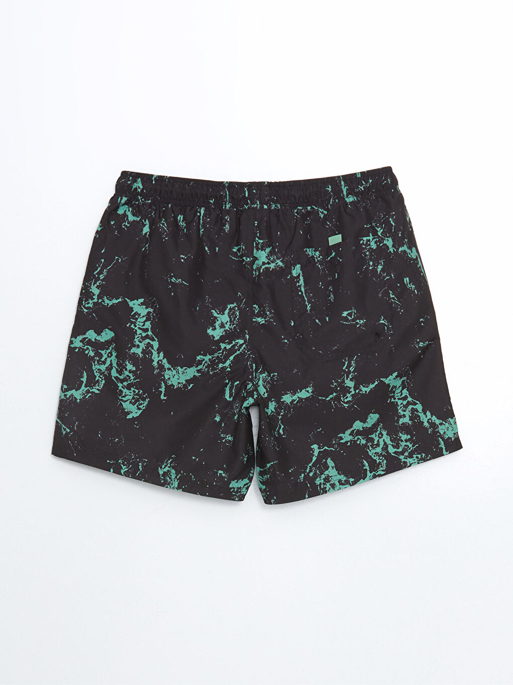 Short Patterned Men's Swimming Shorts -S5ED24Z8-LS6