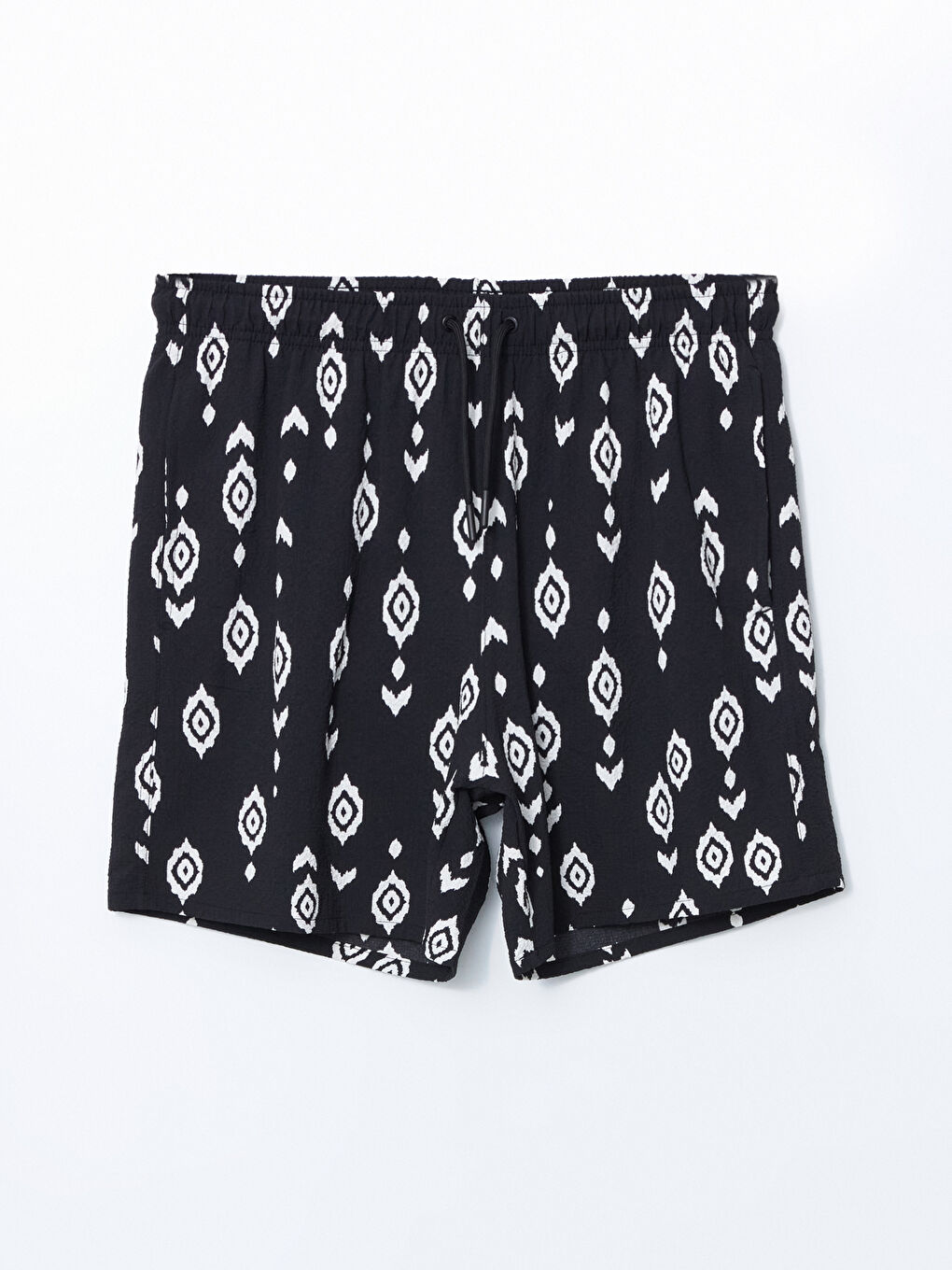 Short Patterned Men's Swimming Shorts -S5ED30Z8-LQJ