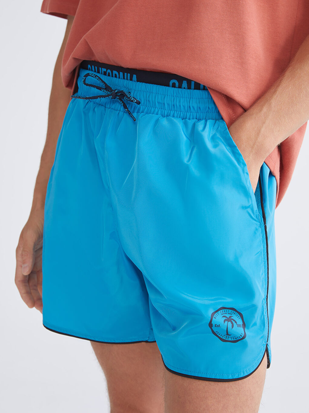 XSIDE Short Printed Men's Swimming Shorts -S5ED51Z8-VZA