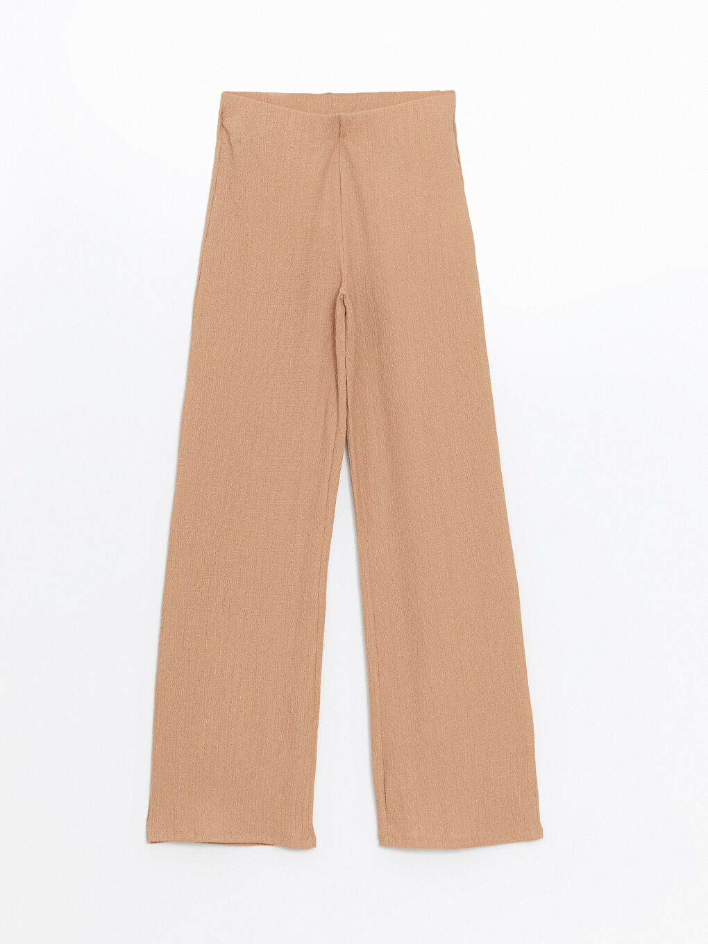 Elasticated Waist Textured Women's Trousers -S5ED72Z8-FJZ